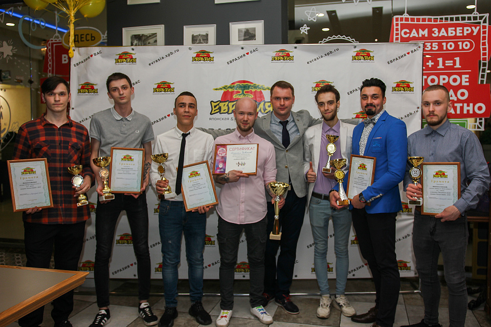 Конкурс «Лучший бармен» - 2019. «Евразия» поздравляет победителей!