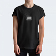Футболка Евразия Пиксели черная (size M)