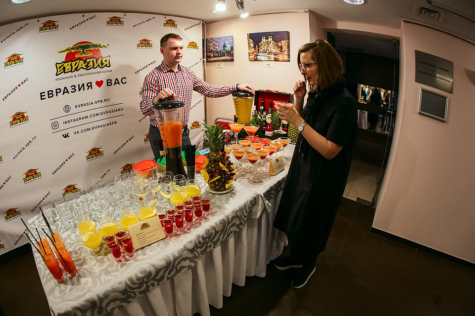 Креативный бар от «Евразии» на ежегодной премии «Эксперт Года»